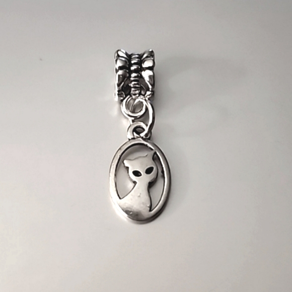 CAT Charm for Charm Bracelet Fits Pandora Tibeten alloys - Picture 1 of 2